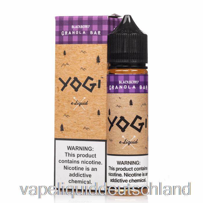 Brombeer-Müsliriegel – Yogi-E-Liquid – 60 Ml, 0 Mg Vape-Flüssigkeit